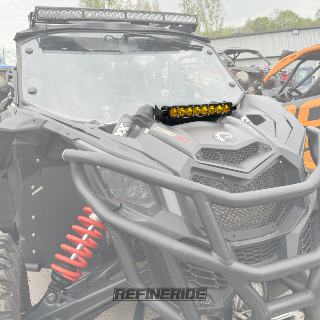 Кріплення додаткового світла на амортизатори Can Am Maverick X3