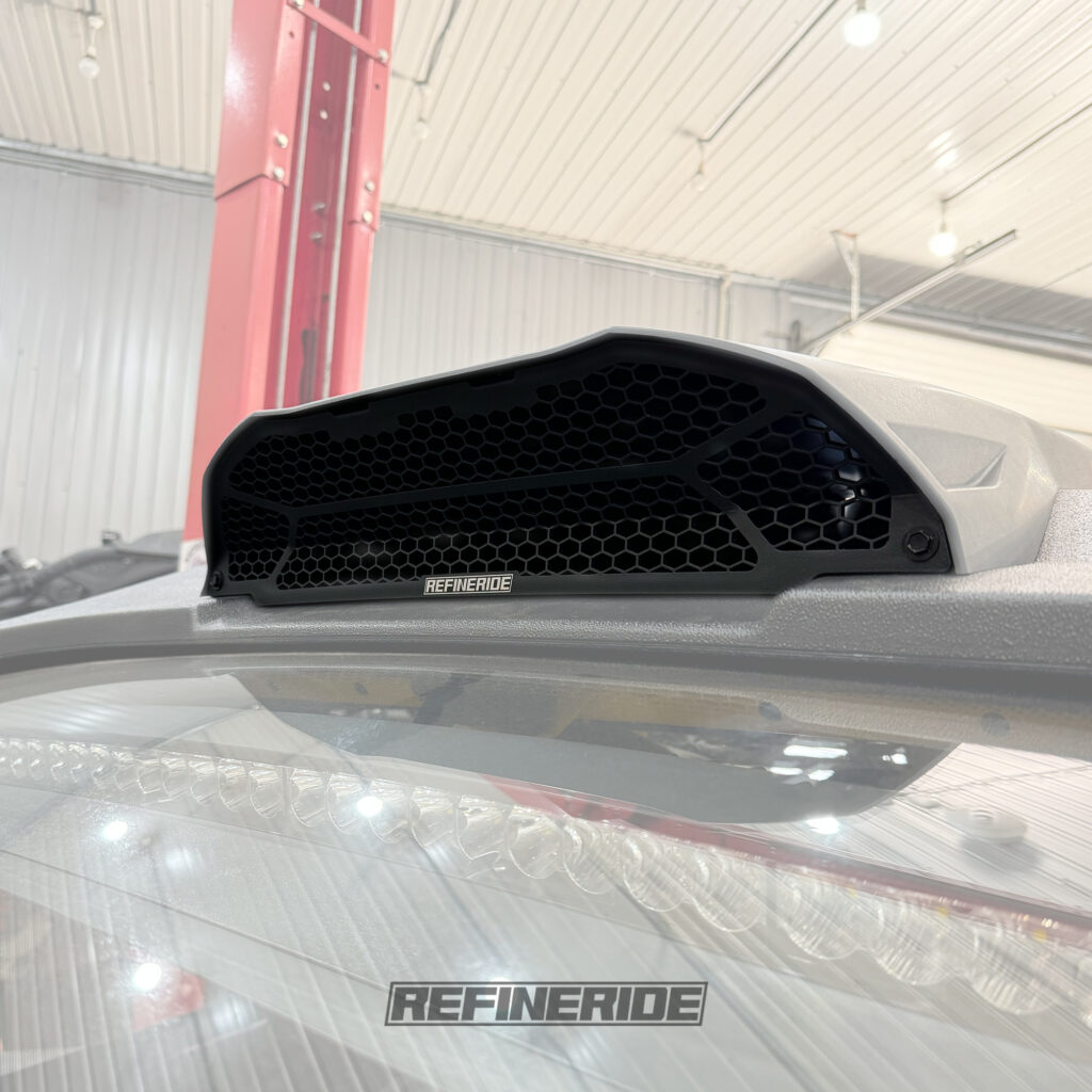 Захист воздуховоду інтеркулера Can Am Maverick R під музикальний дах