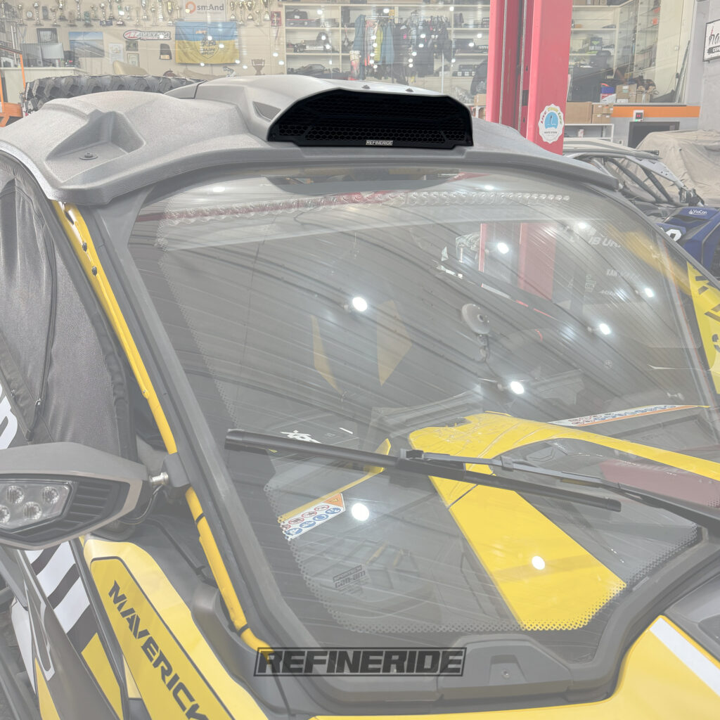 Захист воздуховоду інтеркулера Can Am Maverick R під звичайний дах