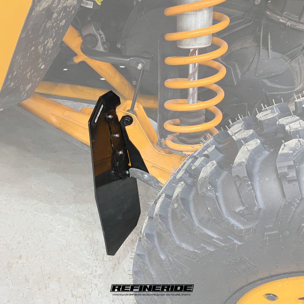 Бризковики, захист задніх важелів для Can-Am Maverick X3