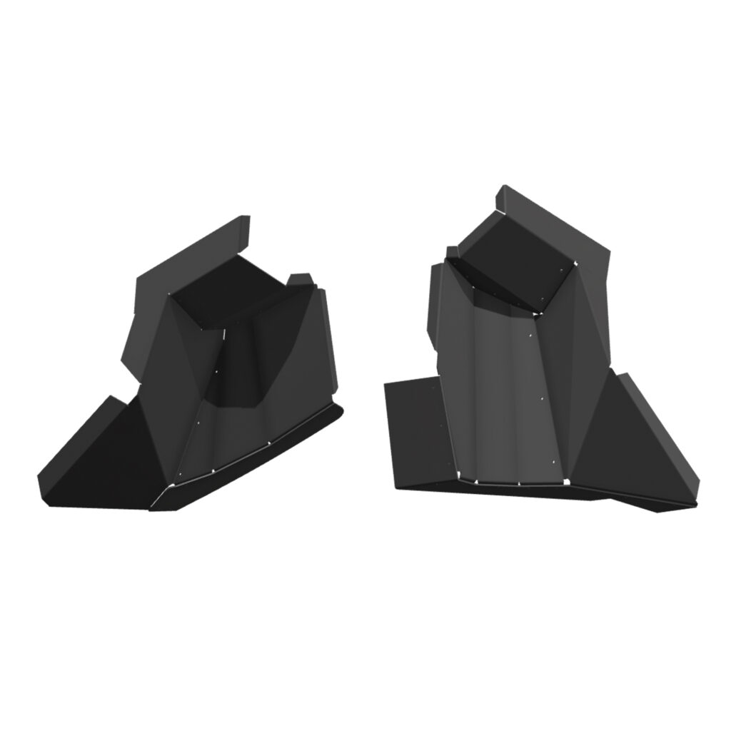 Алюмініевий захист арок, яйцезахист Polaris Turbo S